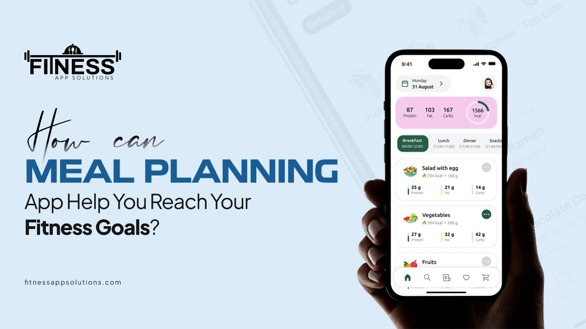 How Can Meal Planning App Help You Reach Your Fitness Goals|FitnessAppSolutions|