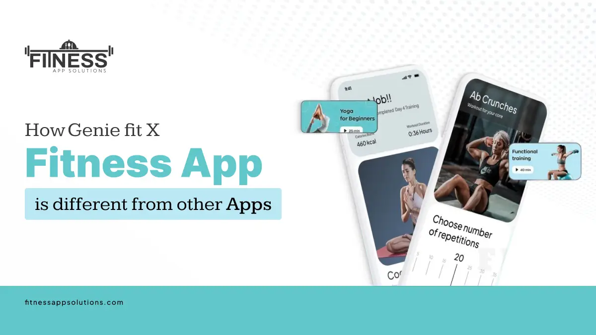 Genie fit X Fitness App|Fitness App Solutions|